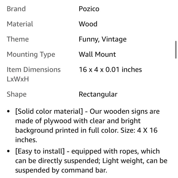 Haunted Mansion “Welcome Foolish Mortals” Wooden Hanging Art Sign Home Decor - Picture 7 of 10